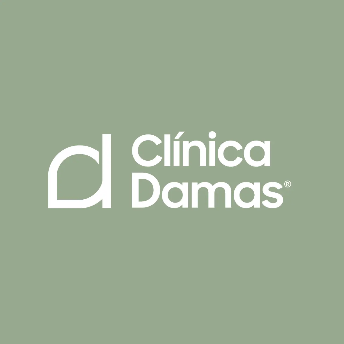 Logotipo da Clínica Damas - tema claro